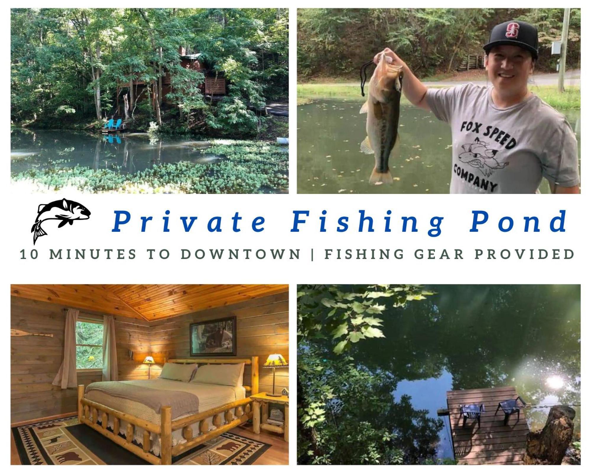 The Fishing Hole Cabin - Sage Vacations جاتلينبرج المظهر الخارجي الصورة